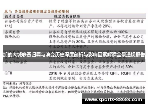加的夫城联赛归属与演变历史深度剖析与影响因素解读全景透视报告 加的夫城联赛归属与演变历史深度剖析与影响因素解读全景透视报告